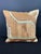 Turkish Hemp Pillow Cushion Natural Beige Brown Cushion Cover 20"x20" For Sale - Image 4 of 4