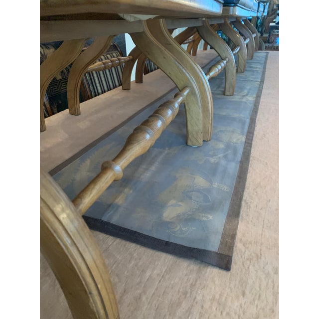 1960s Set of 6 Mid Century Thomasville Cane Back Lounge or Armchairs For Sale - Image 5 of 10