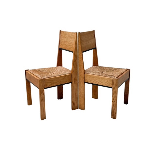 1920s Art Deco Modernist Dining Chairs by J.A. Muntendam for L.O.V. Oosterbeek, 1920s, Set of 4 For Sale - Image 5 of 12