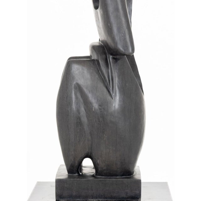 Contemporary Abstract Figures Marble Sculpture For Sale - Image 9 of 12