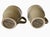 Russel Wright Oneida 4-1/2" Tall Mugs - Set of Two - Gray - Euc - New - Unused For Sale In Sacramento - Image 6 of 8