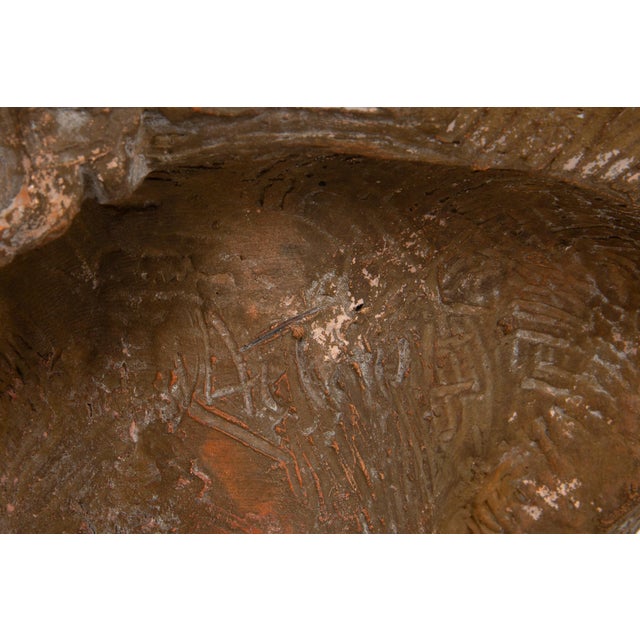 French Antique Terracotta Bust of Compte D’Artois by Fernand Cianciani For Sale - Image 16 of 18