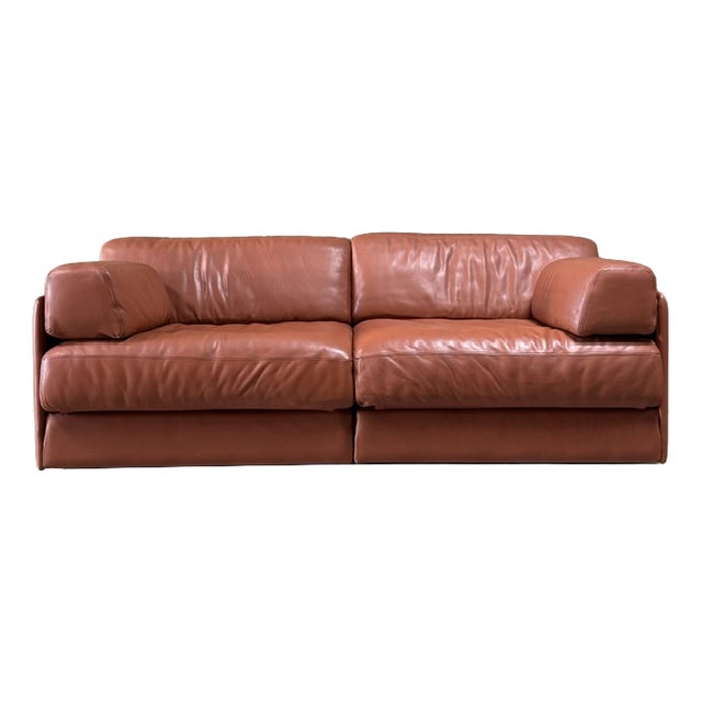 Model DS-76 Daybed in Cognac Camel Leather from de Sede, 1980s For Sale