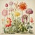 Antique Botanical Garden Study - Natural History Fine Art Print For Sale