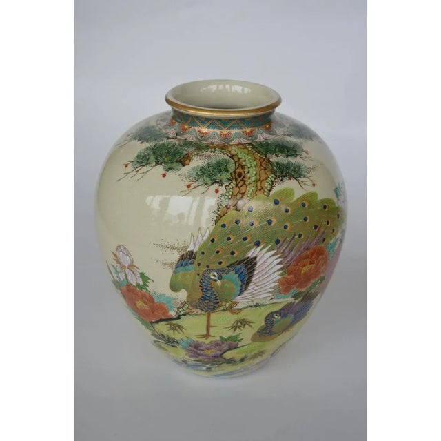 Early 20th Century Japanese Satsuma Vases - Set of 5 For Sale - Image 4 of 11
