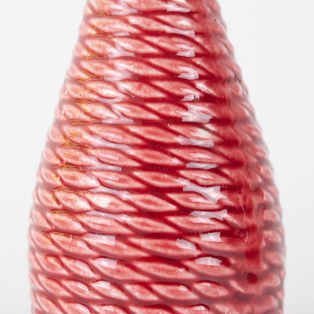 Vintage Secla Pink Ceramic Salt & Pepper Shakers, 1960s, Set of 2 For Sale - Image 12 of 13