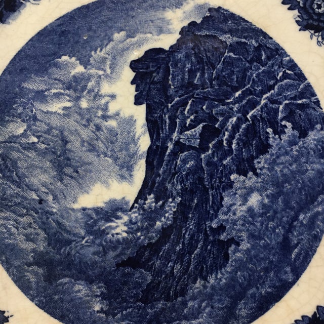 Ceramic Wedgwood Delft Tile: Old Man Mountain - 1899 For Sale - Image 7 of 9