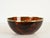 Marvelous and unique oversized bowl or centerpiece in splendid tortoiseshell-effect acrylic glass and brass. This...