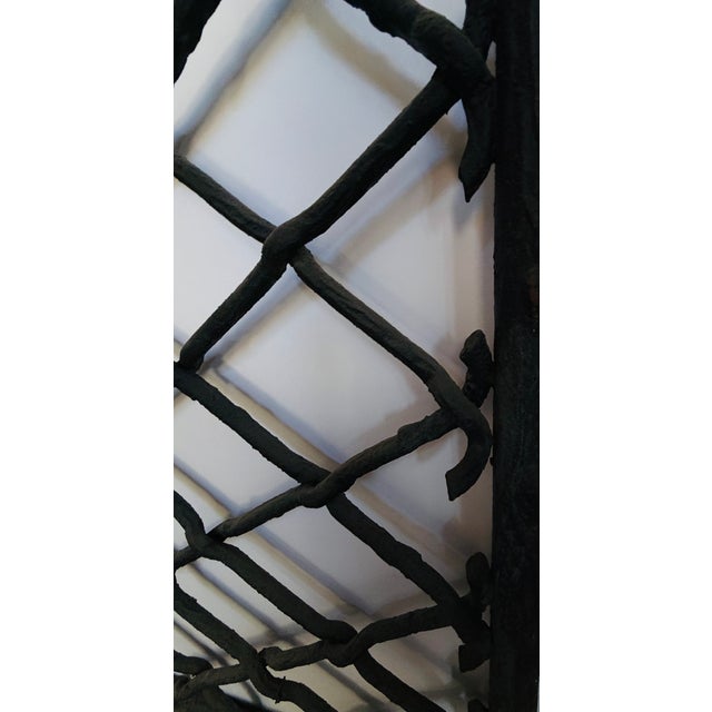 Antique French Wrought Iron Gate For Sale - Image 15 of 16