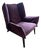 Ligne Roset Purple Armchair For Sale