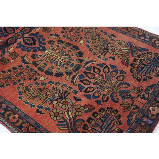 Antique Sarouk Rug 2'6'' x 5' For Sale In New York - Image 6 of 10
