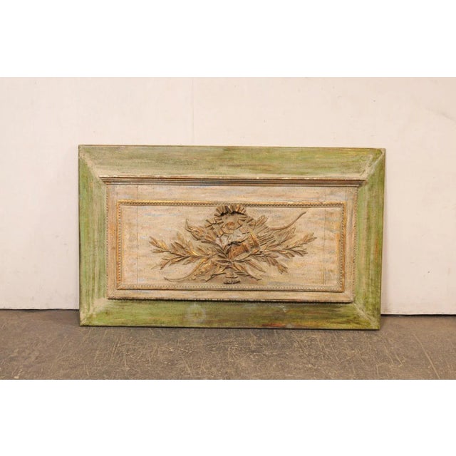 Tan 19th Century French Antique "Bow and Arrows" Wall Plaque For Sale - Image 8 of 8