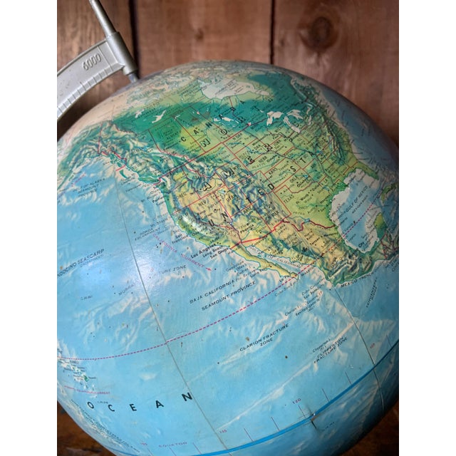 1980s Rand McNally World Portrait Globe | Chairish