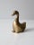Mid-Century Brass Goose Figurine For Sale - Image 4 of 11