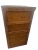 Antique Yawman and Erbe Tiger Oak Vertical File Cabinet Arts and Crafts C1910 For Sale - Image 4 of 12