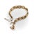 This 9k gold English Victorian gate bracelet is a variation of a classic design that uses the parallel lines of the...