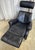 1990s Img Leather Recliner, Swivel Chair and Rocking Chair For Sale In Philadelphia - Image 6 of 12