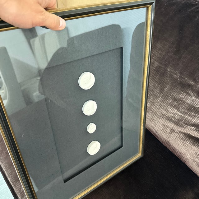 Restoration Hardware 19th C. European Intaglios Reproduction #2, Framed For Sale - Image 12 of 12