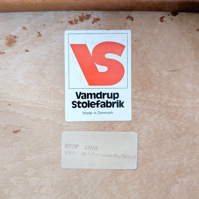 Vintage Danish Teak Chairs from Vamdrup Stolefabrik, Set of 2 For Sale - Image 11 of 12