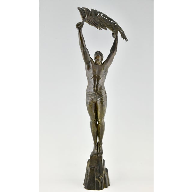 Pierre Le Faguays, Victory, 1930, Bronze For Sale - Image 3 of 14