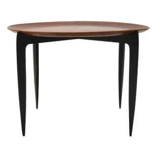 Willumsen & Engholm Collapsible Tray Top Table by Fritz Hansen For Sale