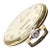 Cream Tiffany & Co. Platinum Yellow Gold 18s Enamel Merimont Pocket Watch 1940 For Sale - Image 8 of 14