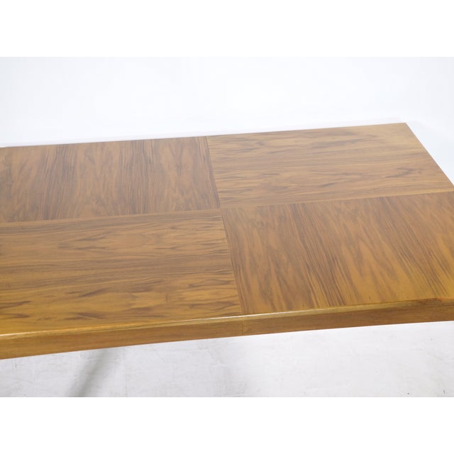 Wood Mid-Century Extendable Dining Table in Walnut by Hartmut Lohmeyer for Wilkhahn, 1960s For Sale - Image 7 of 17