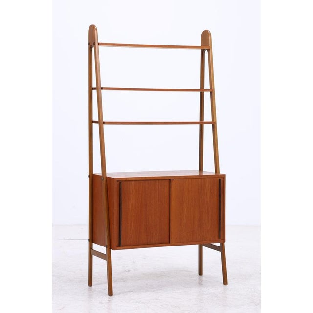 Mid-Century Modern Teak Shelving Unit For Sale - Image 3 of 18