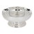 Silver Plate and Crystal Caviar Bowl Dish Server by Gelb, Paris in Box For Sale