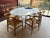 Modern Attributed Knoll Saarinen 78" Oval Dining Table — White Marble Top For Sale - Image 3 of 3