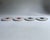 White Vintage Modern "Ace" Ceramic Coasters, Set of 4 For Sale - Image 8 of 17
