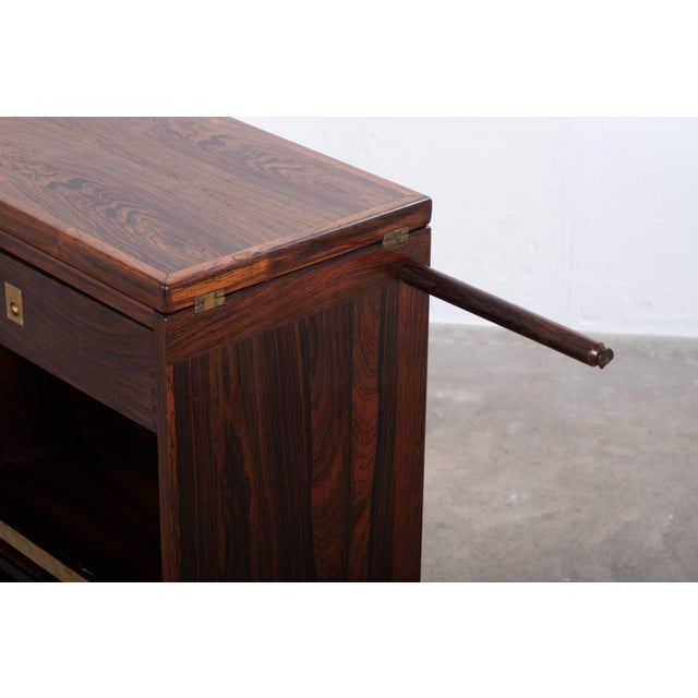 Danish Captains Bar by Reno Wahl Iversen for Dyrlund, 1960s For Sale - Image 9 of 14