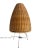 Table Lamp with Wicker Lampshade, in Very Good conditions. Designed 1970 to 1979 European Plug (up to 250V).The wiring of...