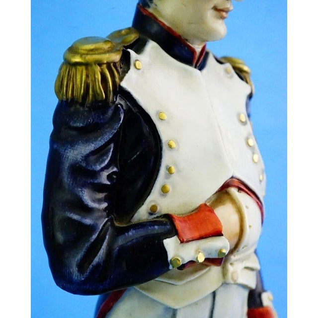 Porcelain Figurine of Napoleon by Silvio Righetto for Cacciapuoti, Italy, 20th Century For Sale - Image 17 of 18