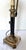 1970s Chapman Brass French Bouillotte Lamp With Black Tole Shade For Sale - Image 11 of 14