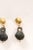 Contemporary Antique Ancient Bronze Bell Earrings with 21k - 2 Pieces For Sale - Image 3 of 12