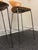 Mid-Century Modern Walnut Barstools With Metal Legs (Set of 4, Cherner Company) For Sale - Image 3 of 17