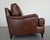 English Ballard Designs Wynne Leather Sofa For Sale - Image 3 of 16