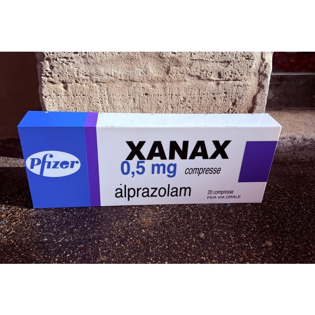 Vintage Xanax Sign, 1980s For Sale - Image 4 of 6