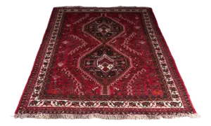 Middle Eastern Rectangular Rug in Wool