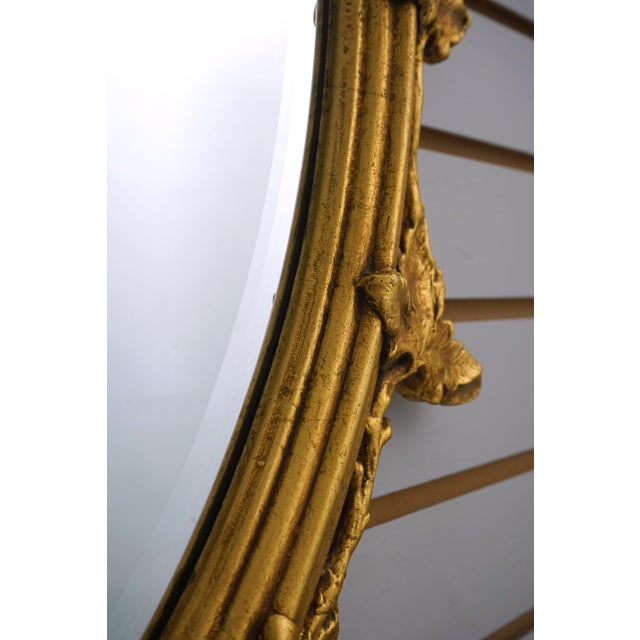 Pair Friedman Brothers Gold Frame Grapevine Mirrors For Sale In Philadelphia - Image 6 of 10