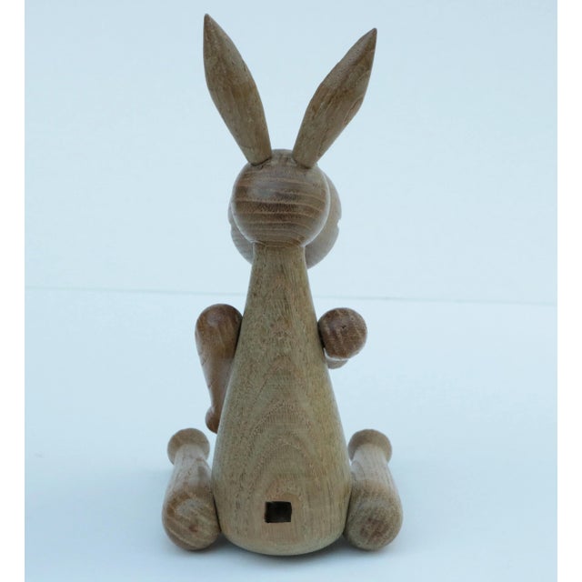 Mid-Century Zoo-Line Wooden Donkey Figure For Sale - Image 4 of 6