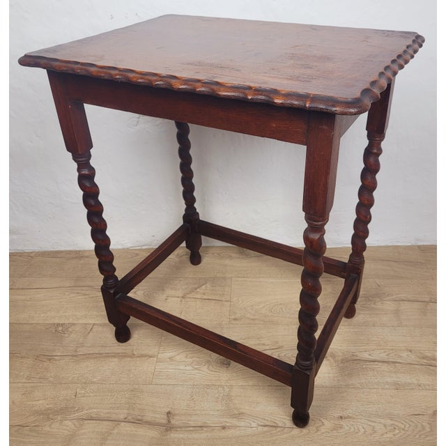 Antique English Victorian Occasional Table, 1890 For Sale - Image 4 of 18