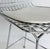 Harry Bertoia Knoll Wire Bar Stool With Leather Seat Pad For Sale - Image 9 of 13