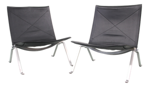 Set of Scandinavian Model PK22 Chairs from Fritz Hansen, 1996