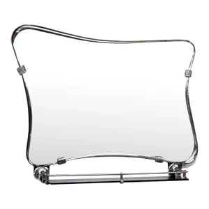 Italian Modern Asymmetrical Mirror With Shelf