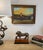 Painting on Canvas 1967, “Alone and Forsaken," a Well-Known Moody Scene Often Attributed to Heinrich Vosberg For Sale - Image 6 of 9