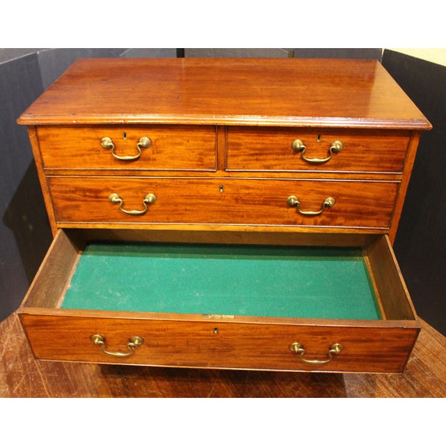 Wood Circa 1780 English George III Chest of Drawers For Sale - Image 7 of 12