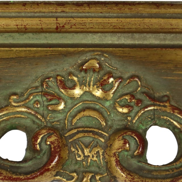 Baroque Style Gilt Wood and Plaster Frame For Sale - Image 16 of 17