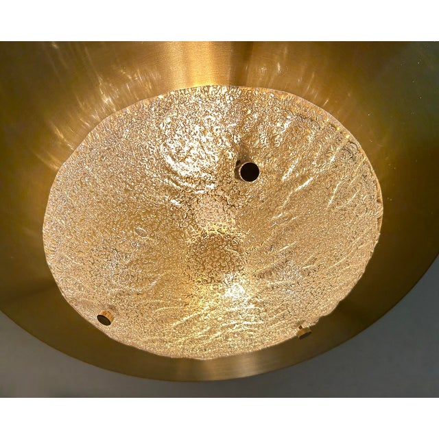 Large Space Age Murano Glass Light from Honsel, 1960s For Sale - Image 12 of 14
